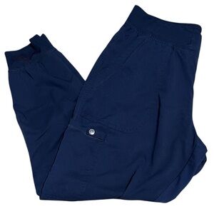 MedCouture Navy Joggers Medium Petite